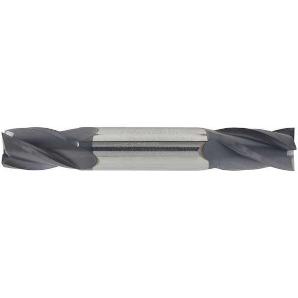 Cgs Tool 4 Flute Dem Sq End Stub Length 3/8"Dia 3/8"Shank 5/8"Loc 2-1/2"Oal W/Altin Coating 440-3750-ALTiN